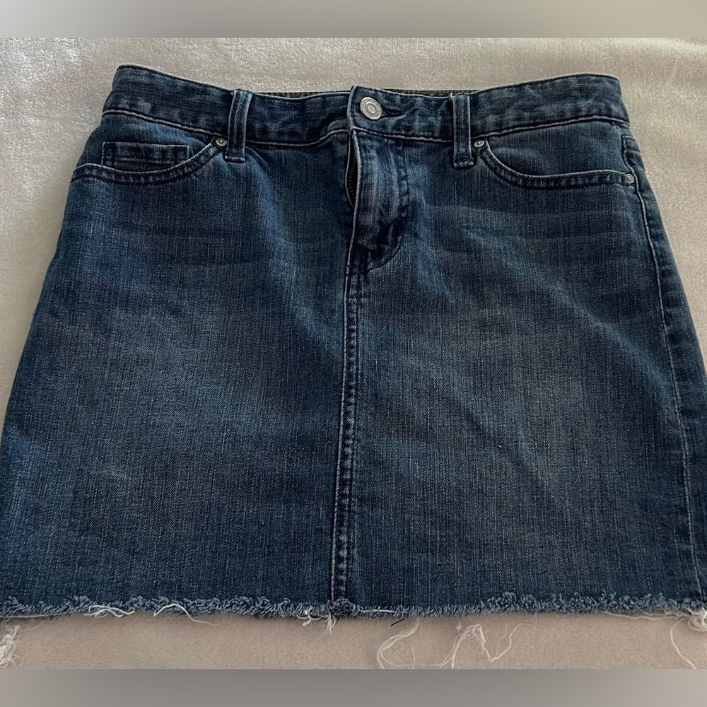 Denim Mini Skirt